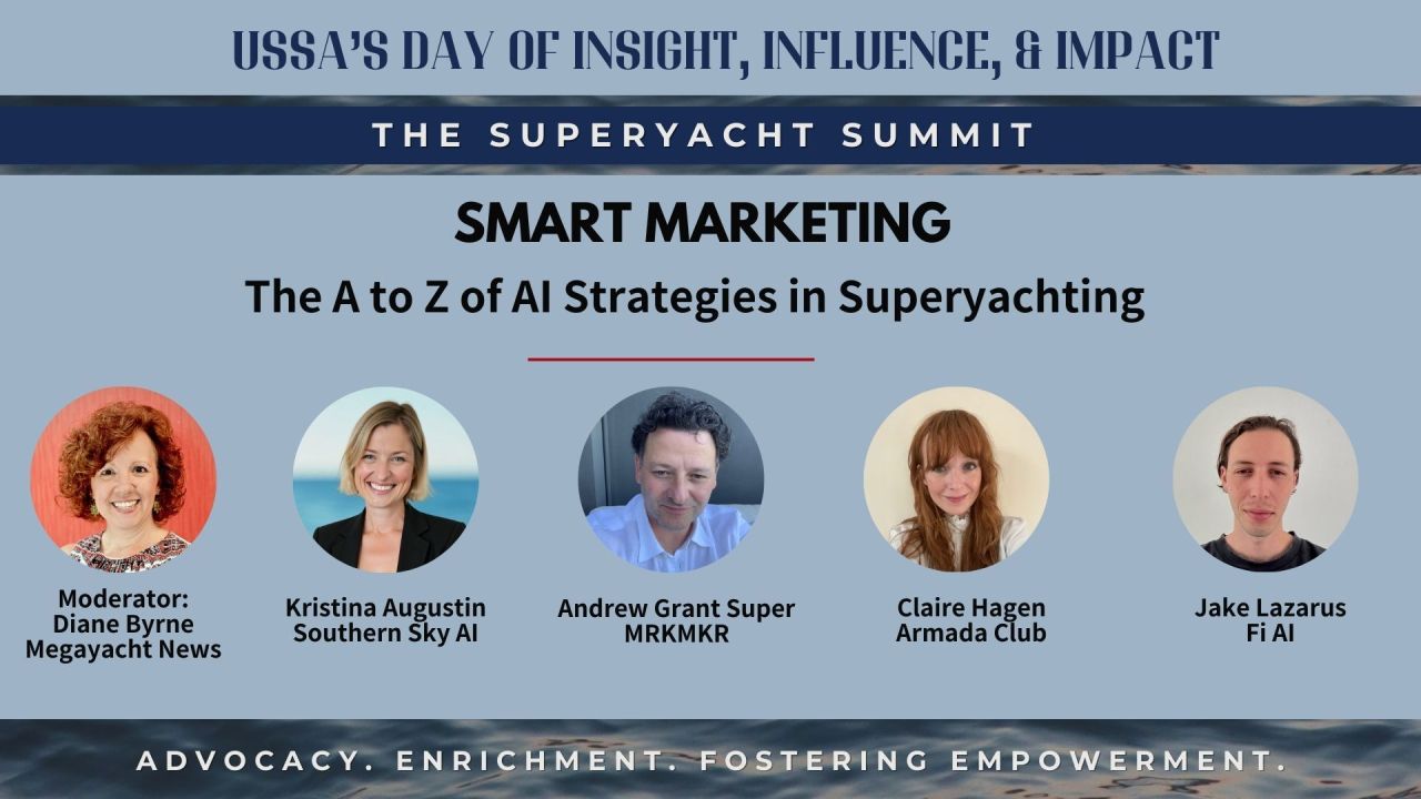 Kristina Agustin Joins USSA Superyacht Summit Panel on AI in Marketing - Southern Sky AI Announcements